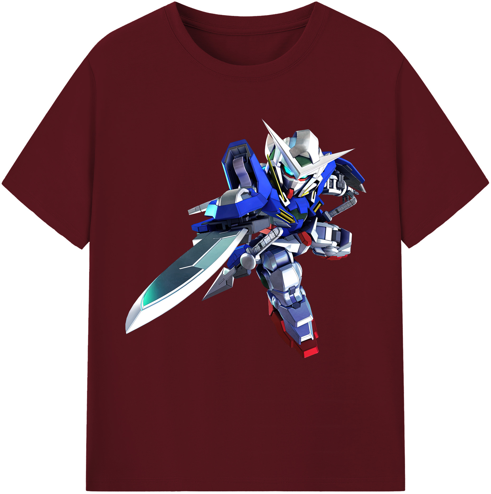 （画像用） 機動戦士ガンダム Mobile Suit Gundam 綿100％半袖Tシャツ（フロントプリント）